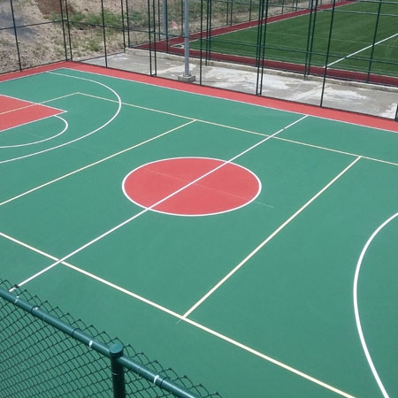 Akrilik Zemin Basket Sahası
