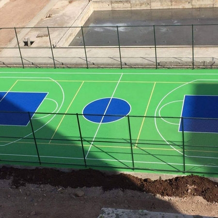 Akrilik Zemin Basket Sahası