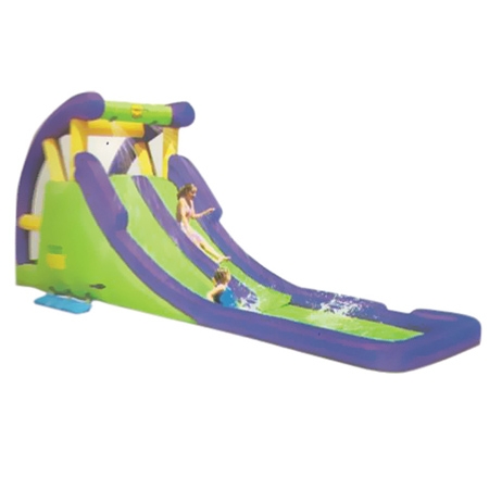 Çift Kaydıraklı Sulu Şişme Park