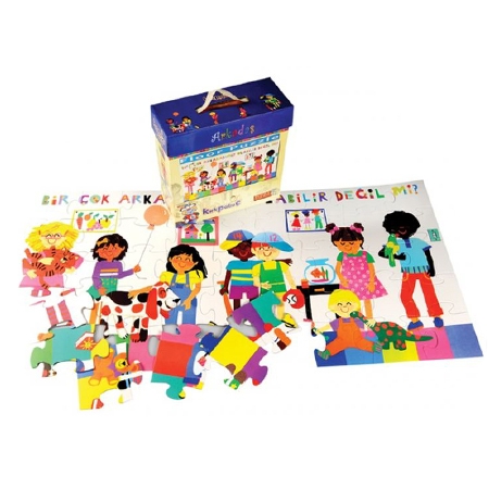 Dünya Çocukları Yer Puzzle