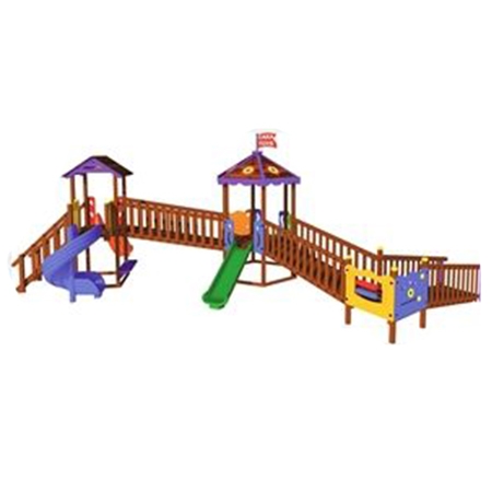 Engelsiz Ahşap Oyun Parkı