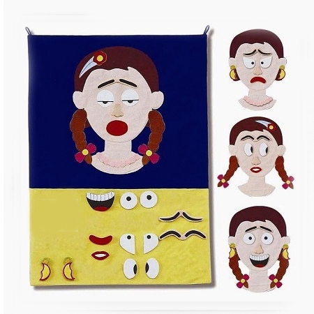 Kız Yüz Duygu Panosu Miss Face