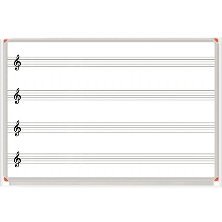  Nota Çizgili Müzik Tahtası