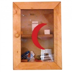 Ecza Dolabı Tek Kapak