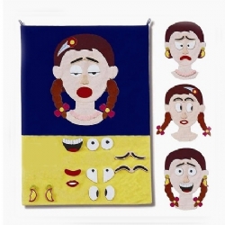 Kız Yüz Duygu Panosu Miss Face