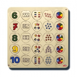 Sayılar Puzzle 6-10