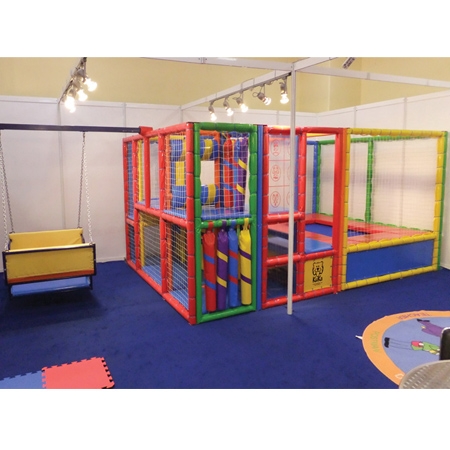 Salıncaklı Trambolinli Soft Play Sistemi