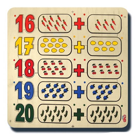 Toplama Puzzle 16-20